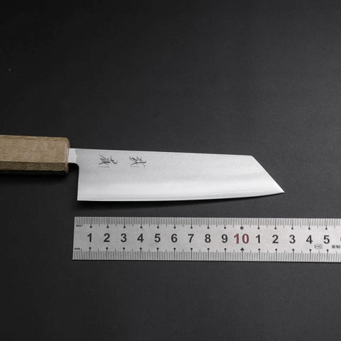 Kiritsuke Petty VG-10 Poliert Weißer Urushi Griff 125mm-[Musashi]-[Japan-Küchenmesser]