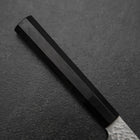 Kiritsuke Petty VG-10 Tsuchime Büffelhorn und Ebenholz Griff 150mm-[Musashi]-[Japan-Küchenmesser]