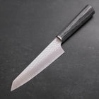 Kiritsuke Petty VG-10 Tsuchime Kohlefarbener Kirschholz Griff 150mm-[Musashi]-[Japan-Küchenmesser]