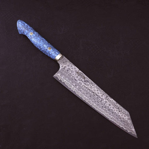 Kiritsuke SG-2 Damast Blauer Türkis Griff 240mm-[Musashi]-[Japan-Küchenmesser]