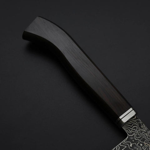 Kiritsuke SG-2 Kurozome Nickel Damast Westlicher Ebenholz Griff 210mm-[Musashi]-[Japan-Küchenmesser]