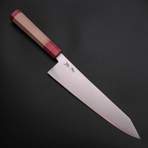 Kiritsuke SG-2 Poliert Roter Ahornholz Griff 240mm-[Musashi]-[Japan-Küchenmesser]