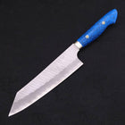 Kiritsuke SG-2 Tsuchime Blauer Türkis Griff 200mm-[Musashi]-[Japan-Küchenmesser]
