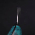 Kiritsuke SG-2 Tsuchime Grüner Türkis Griff 200mm-[Musashi]-[Japan-Küchenmesser]
