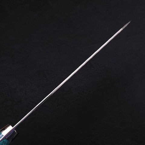 Kiritsuke SG-2 Tsuchime Grüner Türkis Griff 200mm-[Musashi]-[Japan-Küchenmesser]