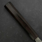 Kiritsuke SKD11 Nashiji Ebenholz Griff 210mm-[Musashi]-[Japan-Küchenmesser]