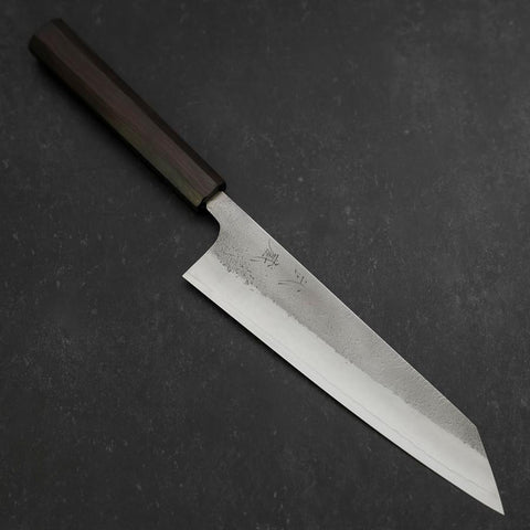 Kiritsuke SKD11 Nashiji Ebenholz Griff 210mm-[Musashi]-[Japan-Küchenmesser]