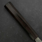 Kiritsuke SKD11 Nashiji Ebony Handle 210mm (8.3”)-[Musashi]-[Japan-Küchenmesser]