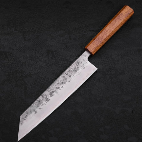 Kiritsuke SLD Nashiji Washi Eichenholz Griff 210mm-[Musashi]-[Japan-Küchenmesser]
