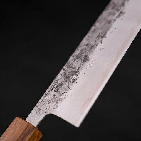 Kiritsuke SLD Nashiji Washi Eichenholz Griff 210mm-[Musashi]-[Japan-Küchenmesser]