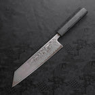 Kiritsuke SLD Wellen Nickel Damast Schwarzer Ishime Urushi Griff 210mm-[Musashi]-[Japan-Küchenmesser]