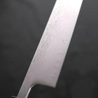 Kiritsuke SLD Wellen Nickel Damast Schwarzer Ishime Urushi Griff 210mm-[Musashi]-[Japan-Küchenmesser]