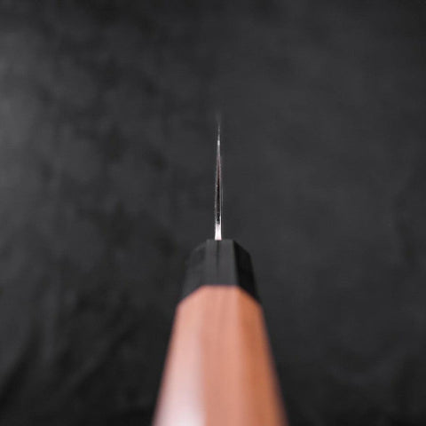 Kiritsuke SLD Wellen-Nickel Damast Walnussholz Griff 210mm-[Musashi]-[Japan-Küchenmesser]