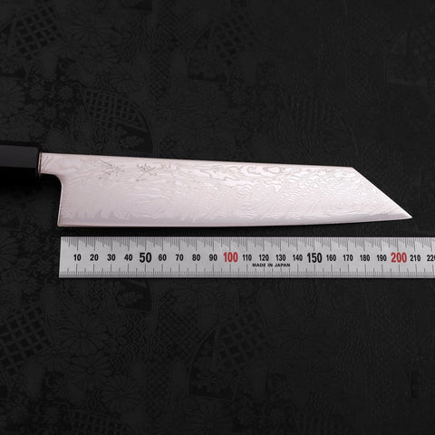 Kiritsuke SLD Wellen-Nickel Damast Walnussholz Griff 210mm-[Musashi]-[Japan-Küchenmesser]