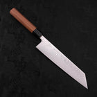 Kiritsuke SLD Wellen-Nickel Damast Walnussholz Griff 210mm-[Musashi]-[Japan-Küchenmesser]