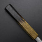 Kiritsuke SLD Wellen Nickel Damast Yaki Urushi Griff 210mm-[Musashi]-[Japan-Küchenmesser]