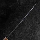Kiritsuke Silver Steel #3 Nickel Damast Büffelhorn und Türkis Griff 230mm-[Musashi]-[Japan-Küchenmesser]