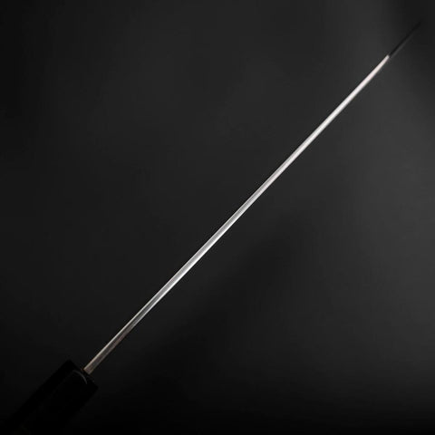 Kiritsuke Silver Steel #3 Poliert Büffelhorn und Ebenholz Griff 260mm-[Musashi]-[Japan-Küchenmesser]