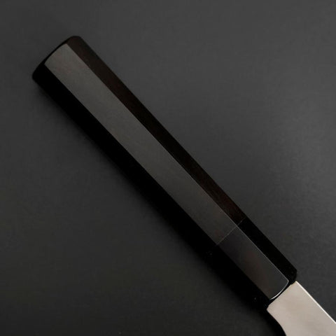 Kiritsuke Silver Steel #3 Poliert Büffelhorn und Ebenholz Griff 260mm-[Musashi]-[Japan-Küchenmesser]