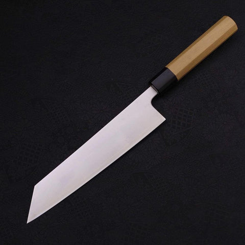Kiritsuke Silver Steel #3 Poliert Büffelhorn und Magnolienholz Griff 210mm-[Musashi]-[Japan-Küchenmesser]
