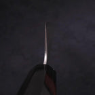 Kiritsuke Silver Steel #3 Poliert Büffelhorn und Magnolienholz Griff 210mm-[Musashi]-[Japan-Küchenmesser]