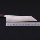 Kiritsuke Silver Steel #3 Poliert Lila Urushi Griff 210mm-[Musashi]-[Japan-Küchenmesser]