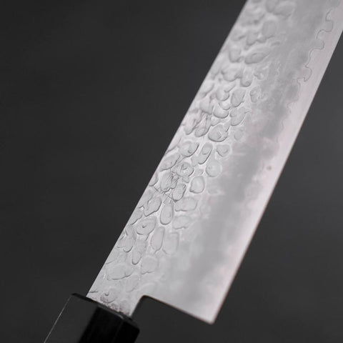 Kiritsuke Silver Steel #3 Tsuchime Walnussholz Griff 170mm-[Musashi]-[Japan-Küchenmesser]