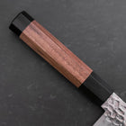 Kiritsuke Silver Steel #3 Tsuchime Walnussholz Griff 170mm-[Musashi]-[Japan-Küchenmesser]