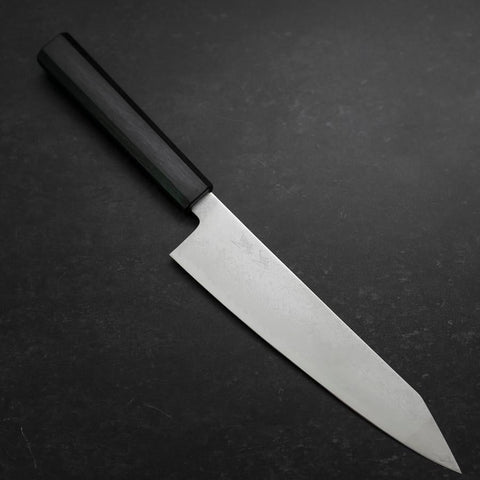 Kiritsuke VG-10 Damascus Dark Blue Urushi Handle 210mm (8.3”)-[Musashi]-[Japan-Küchenmesser]