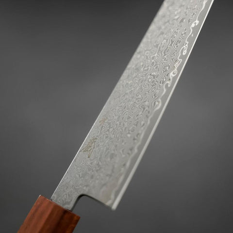 Kiritsuke VG-10 Damascus Shitan Ebony Handle 210mm (8.3”)-[Musashi]-[Japan-Küchenmesser]