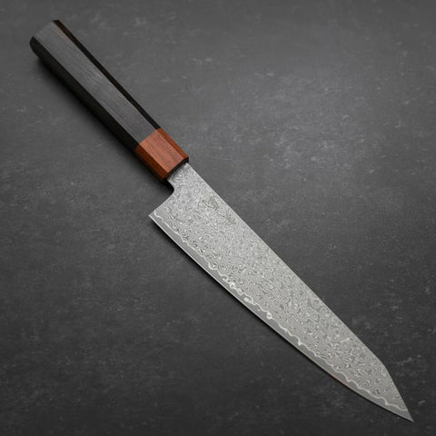 Kiritsuke VG-10 Damascus Shitan Ebony Handle 210mm (8.3”)-[Musashi]-[Japan-Küchenmesser]