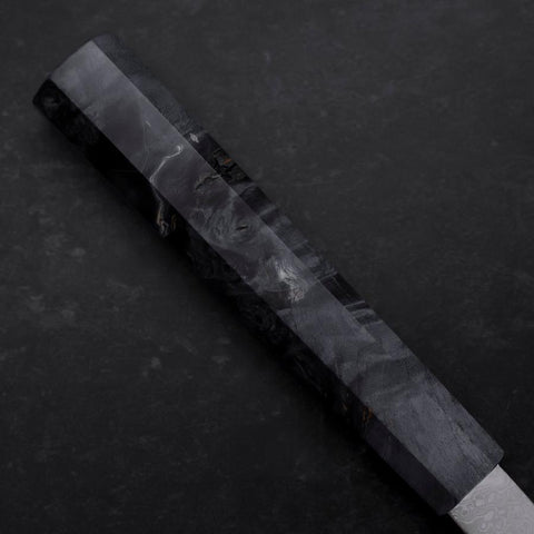 Kiritsuke VG-10 Damast Blauer Birkenholz Griff 210mm-[Musashi]-[Japan-Küchenmesser]
