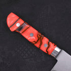 Kiritsuke VG-10 Damast Blaues Marmorierter Epoxidharz Griff 210mm-[Musashi]-[Japan-Küchenmesser]