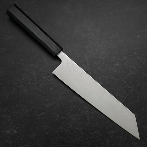 Kiritsuke VG-10 Damast Dunkelblauer Urushi Griff 210mm-[Musashi]-[Japan-Küchenmesser]