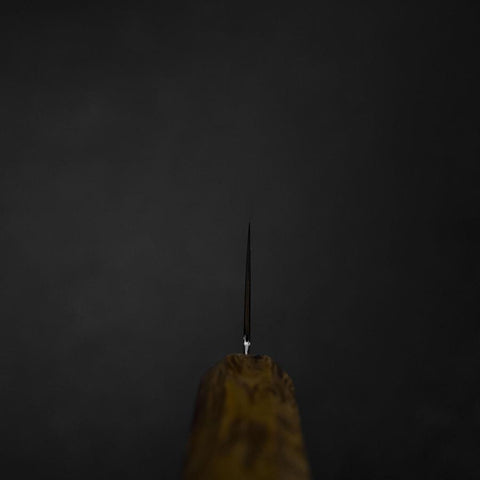 Kiritsuke VG-10 Damast Gelber Birkenholz Griff 210mm-[Musashi]-[Japan-Küchenmesser]