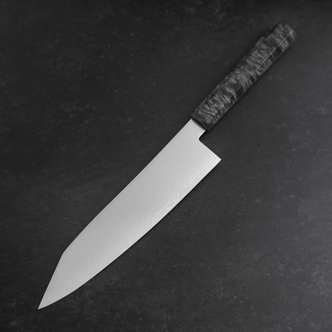 Kiritsuke VG-10 Damast Grauer Birkengriff 210mm-[Musashi]-[Japan-Küchenmesser]