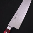 Kiritsuke VG-10 Damast Rot Marmorierter Epoxidharz Griff 210mm-[Musashi]-[Japan-Küchenmesser]