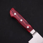 Kiritsuke VG-10 Damast Rot Marmorierter Epoxidharz Griff 210mm-[Musashi]-[Japan-Küchenmesser]