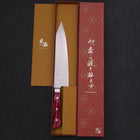 Kiritsuke VG-10 Damast Rot Marmorierter Epoxidharz Griff 210mm-[Musashi]-[Japan-Küchenmesser]