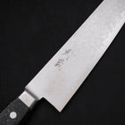 Kiritsuke VG-10 Damast Schwarz marmorierter Epoxidharz Griff 210mm-[Musashi]-[Japan-Küchenmesser]
