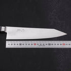 Kiritsuke VG-10 Damast Schwarz marmorierter Epoxidharz Griff 210mm-[Musashi]-[Japan-Küchenmesser]