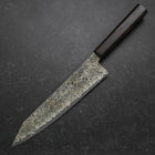 Kiritsuke VG-10 Kurozome Damast Büffelhorn und Ebenholz Griff 210mm-[Musashi]-[Japan-Küchenmesser]