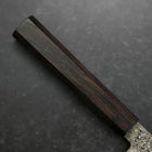 Kiritsuke VG-10 Kurozome Damast Büffelhorn und Ebenholz Griff 210mm-[Musashi]-[Japan-Küchenmesser]