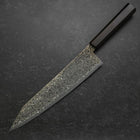 Kiritsuke VG-10 Kurozome Damast Büffelhorn und Ebenholz Griff 240mm-[Musashi]-[Japan-Küchenmesser]