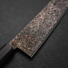 Kiritsuke VG-10 Kurozome Damast Büffelhorn und Ebenholz Griff 240mm-[Musashi]-[Japan-Küchenmesser]