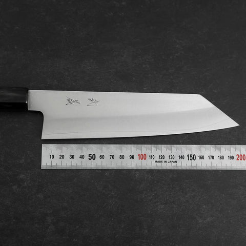 Kiritsuke VG-10 Poliert Büffelhorn und Ebenholz Griff 200mm-[Musashi]-[Japan-Küchenmesser]