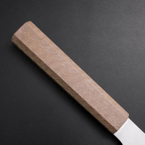 Kiritsuke VG-10 Poliert Weißer Urushi Griff 200mm-[Musashi]-[Japan-Küchenmesser]
