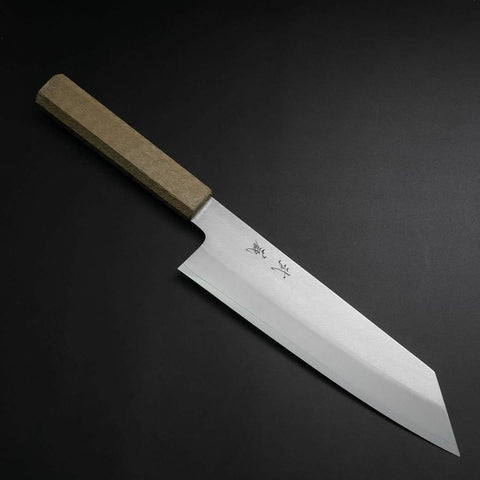 Kiritsuke VG-10 Poliert Weißer Urushi Griff 200mm-[Musashi]-[Japan-Küchenmesser]