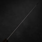 Kiritsuke White Steel #1 Poliert Sumi Urushi Griff 240mm-[Musashi]-[Japan-Küchenmesser]