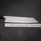 Kiritsuke White Steel #1 Poliert Sumi Urushi Griff 240mm-[Musashi]-[Japan-Küchenmesser]